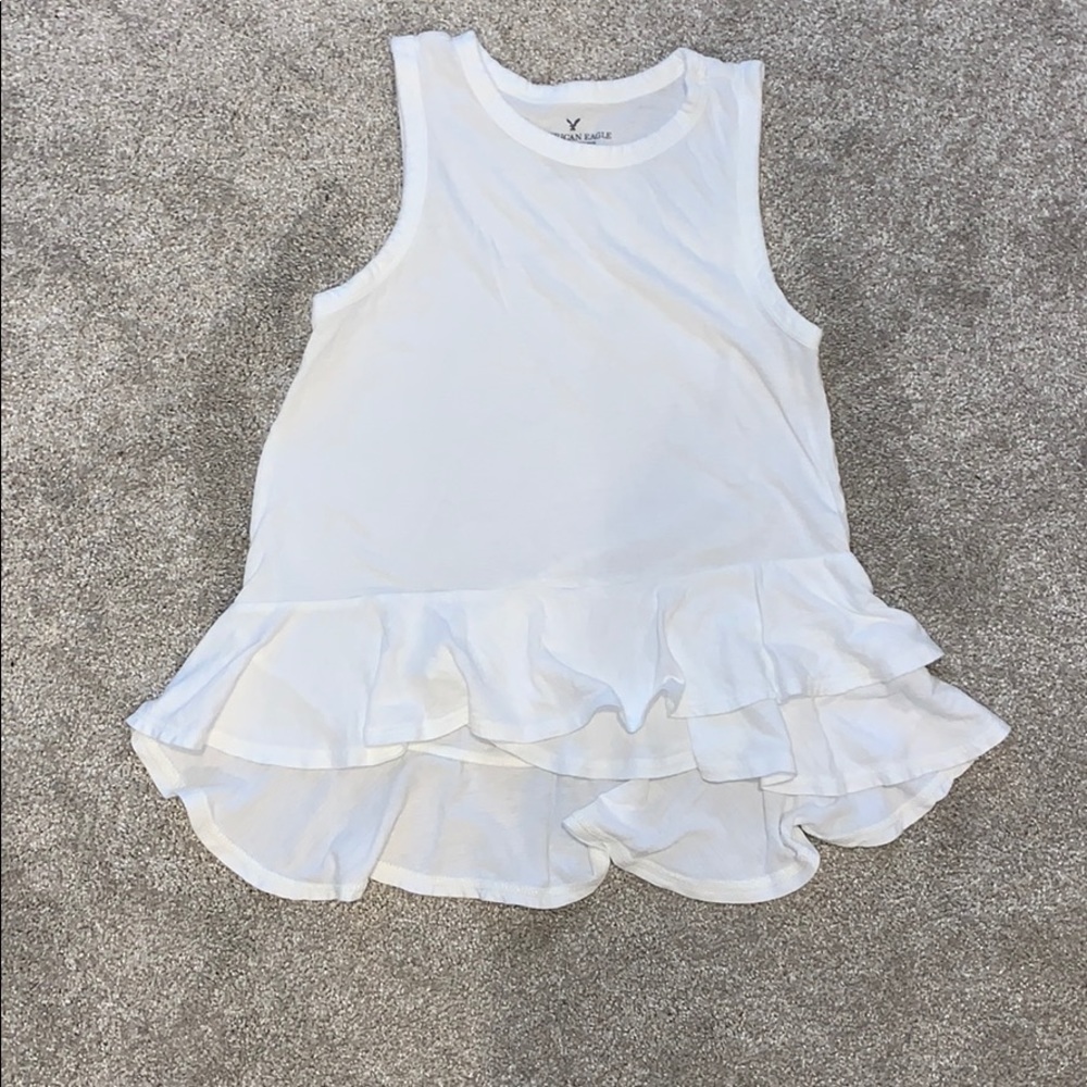 white tank (american eagle) xxs